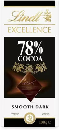 Lindt  Excellence  78%  Cocoa  Smooth  Dark  Chocolate  -  100g