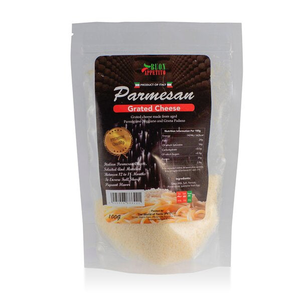 GRATED PARMESAN CHEESE 100G