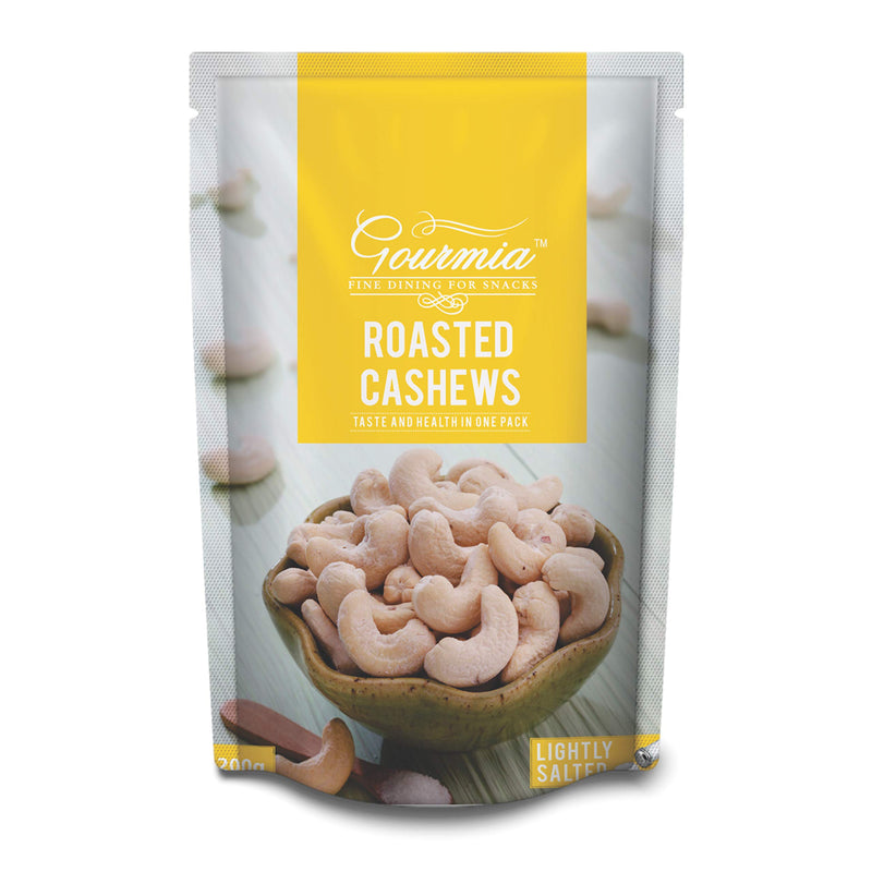 Gourmia Roasted Cashews Lightly Salted 200g