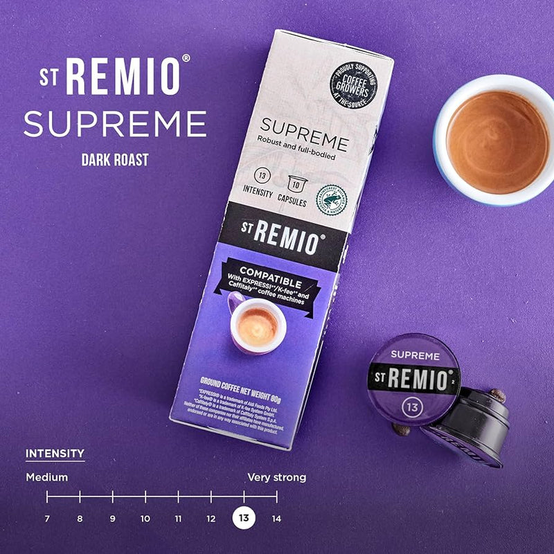 ST REMIO SUPREME CAPSULES COFFEE 80G