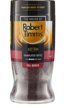 Robert Timms Granulated Coffee full Bodied 200g