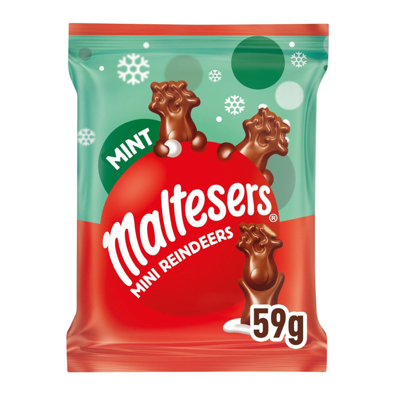 Maltesers Mini Reindeers Mint 59g