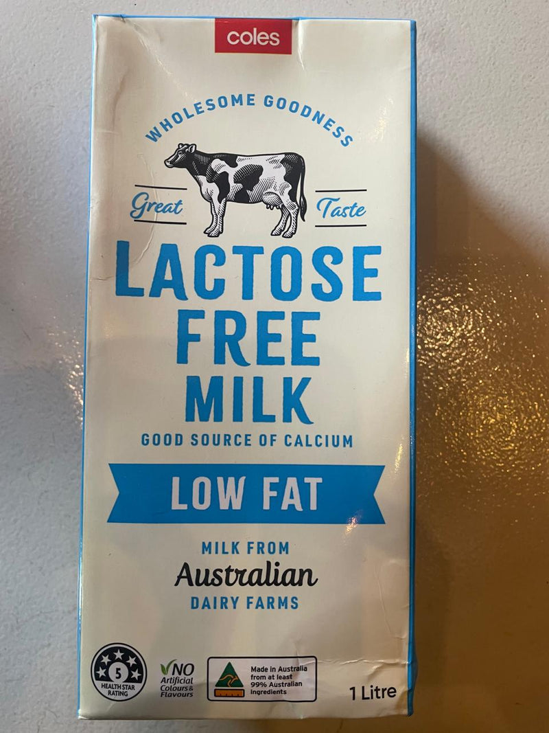 LACTOSE FREE MILK LOW FAT 1L