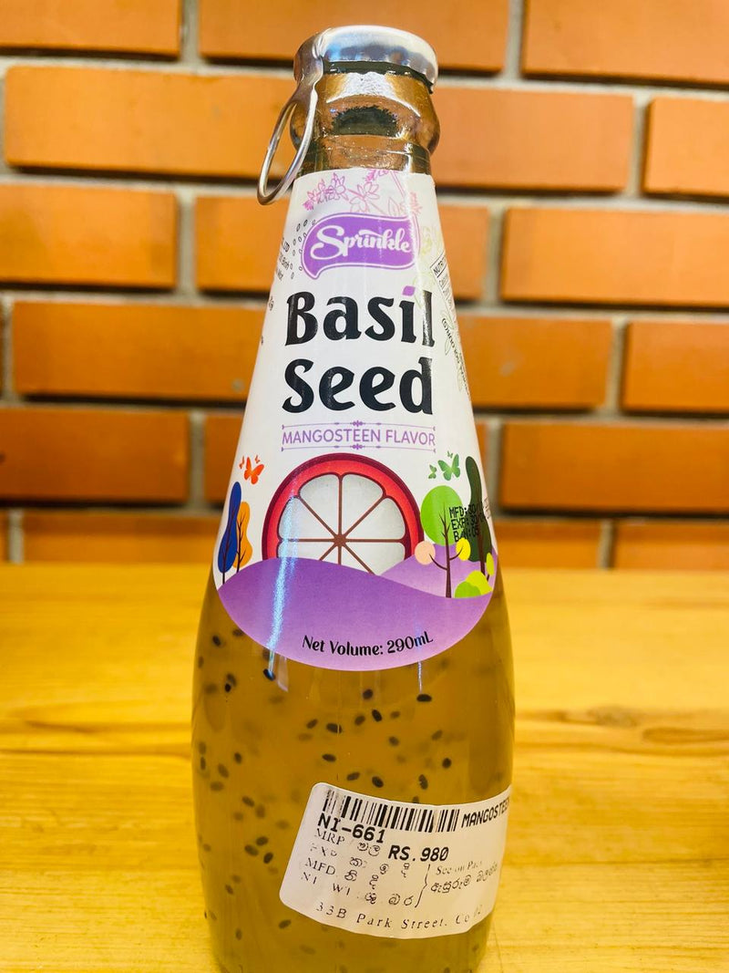 SPRINKLE MANGOSTEEN FLAVOR BASIL SEED 290ML