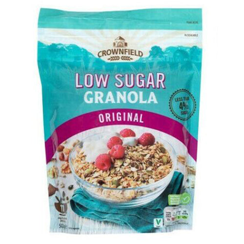 Crownfield Low Sugar Granola Original 500g