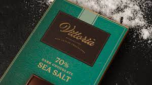 VITORIA 70% DARK CHOCOLATE SEA SALT 100G