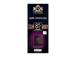 J,D,GROSS DARK CHOCOLATE 85% COCOA