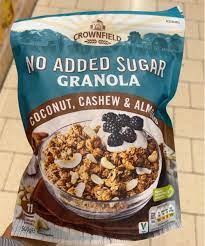 Crownfield No Added Sugar Granola Coconut, Cashew & Almond 500g