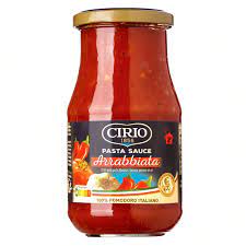 CIRIO PASTA SAUCE ARABIATA 420G