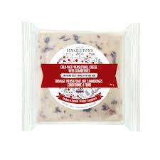 WENSLEYDALE HAND BLENDED WITH CRANBERRIES CHEESE