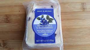 WENSLEYDALE HAND BLENDED WITH BLUEBERRIES CHEESE