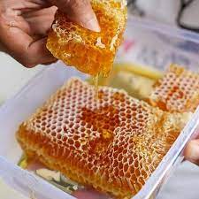 Genesis Pure Ceylon Premium Raw Bee Honey with Comb 250g