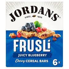 Jordans Frusli Blueberry Cereal Bars 180g