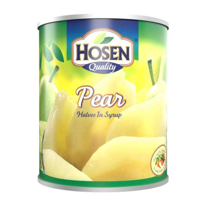 Hosen Pear Halves & Syrup 825g